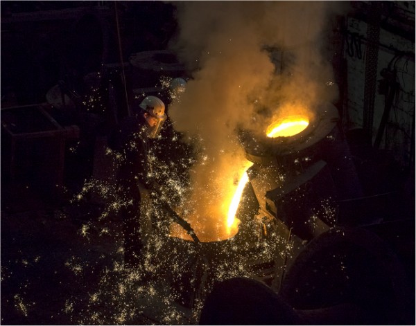 M1 Pi3 -Pouring the Metal Taylors Bell Foundry by Ken Monk