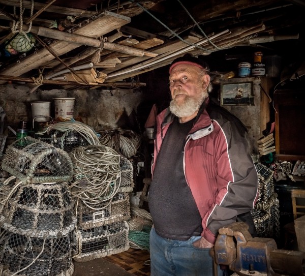 PRINT My lobster pots by Mike Parmee LRPS