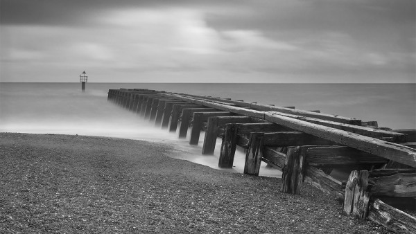 Landguard Point by Judy Longthorn