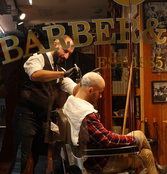 A CLOSE SHAVE  by  Mike Gardner