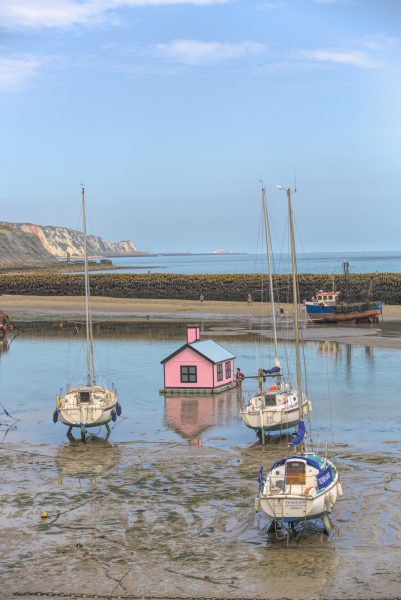 C FOLKSTONE PINK HOUSE by warren strickland