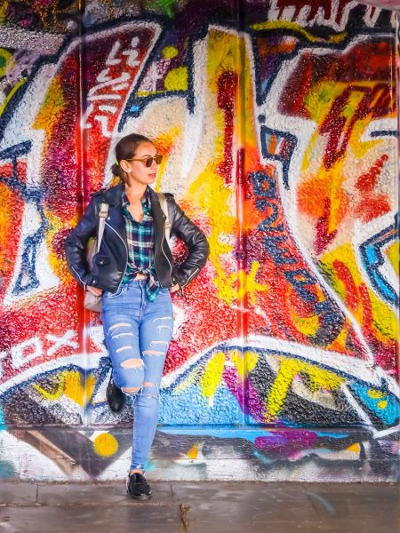 HC GRAFFITI GIRL by Mark Ellis