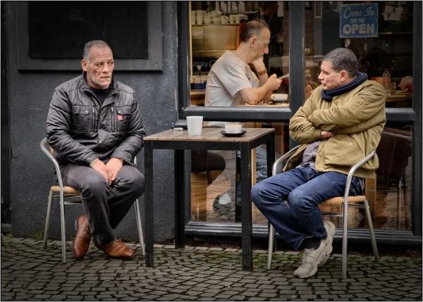 CAFE CONVERSATIONS by Terry Mann 1