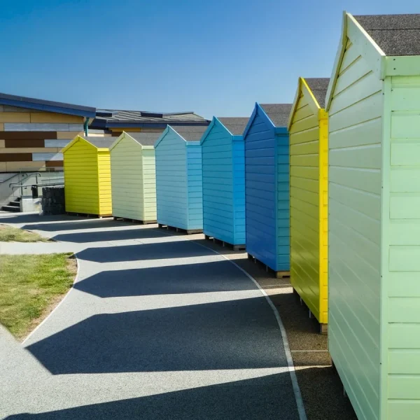 Beach Huts by Ian Andrew 2nd place