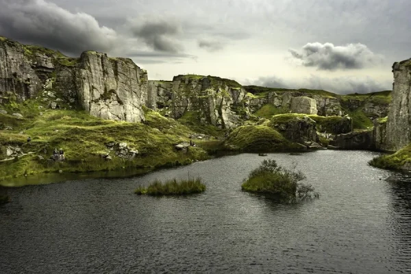 Foggintor Quarry Dartmoor by Andrew SWan Highly Comm