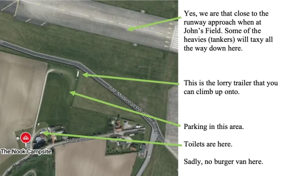 John's Field at RAF Mildenhall