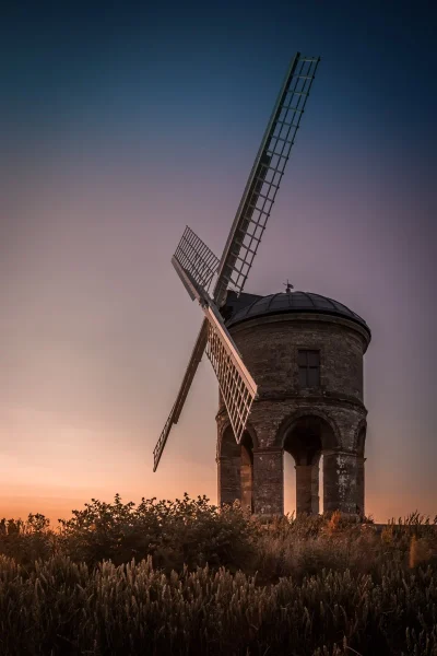 3rd Chesterton Mill After Sunset by Ian Flint