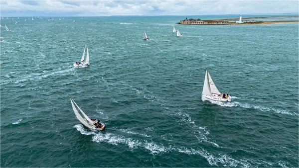 Isle of Wight Race by Ian Maxwell