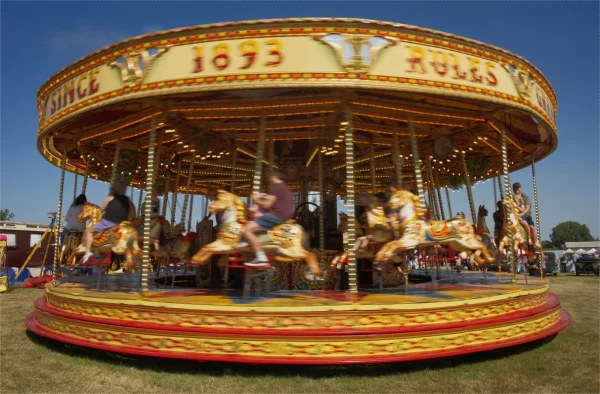 Merry Goes Round And Around by Michael Bryan