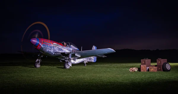 P-51 Mustang At Sywell