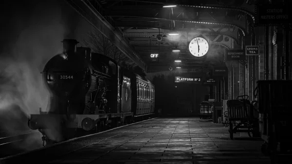 Steam Loco At Loughborough