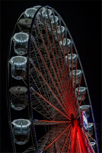 Merit Competition Round 3 - "Wheels" 4 The Night Wheel Glowed by Mark Ellis
