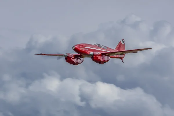 de Havilland DH.88 Comet Grosvenor House Shuttleworth Festival of flight Airshow 10