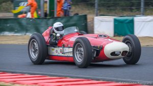 Vintage Race Car at Mallory Park