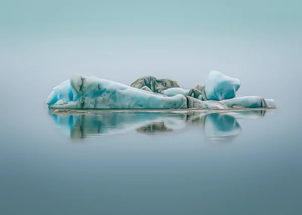 Iceberg Reflections by Mike Smith