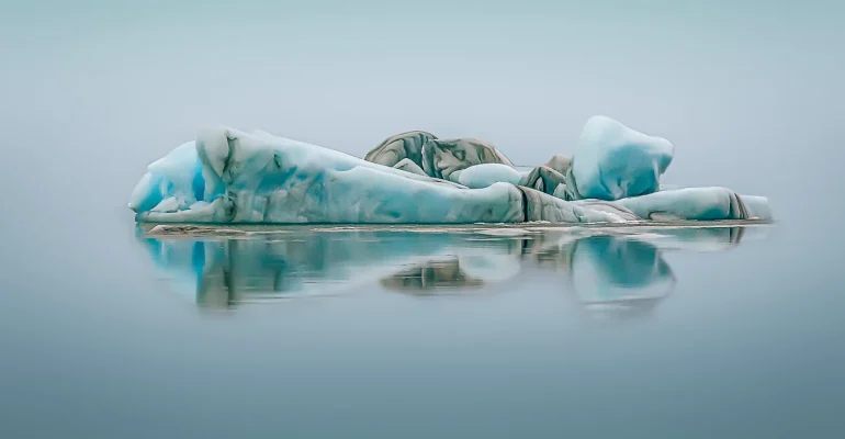 Iceberg Reflections by Mike Smith
