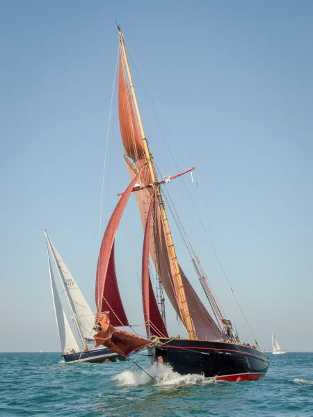 Third Place - Sailing on The Solent by Jamie Wooldrige